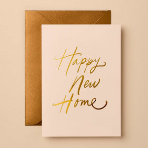 ‘Gabrielle & Celine’ Happy New Home Signature Foil Greeting Card
