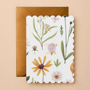 ‘Gabrielle & Celine’ Thanks So Much Greeting Card