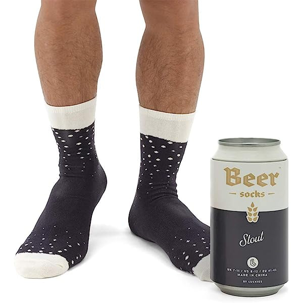‘Luckies’ Beer Socks In A Can