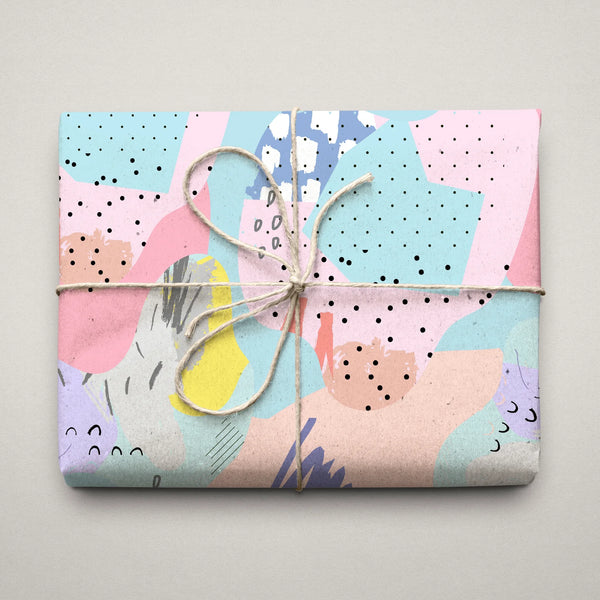 ‘Elm Paper’ Painty Sea Wrap