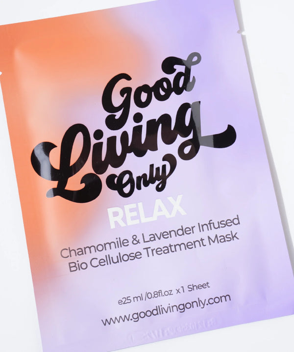 ‘Good Living Only’ Collagen Infused Bio Cellulose Treatment Masks