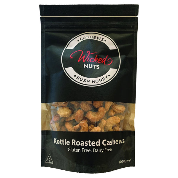 'Wicked Nuts' Bush Honey Cashews