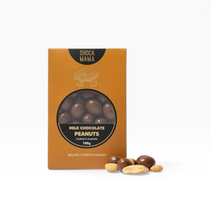 Chocamama Milk Chocolate Peanuts 100g