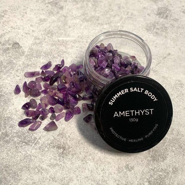 'Summer Salt Body' Crystal Chips 130g


OBSIDIAN CRYSTAL CHIPS 
SHIELDS NEGATIVE ENERGY + TENSION
AMETHYST CRYSTAL CHIPS 
PROTECTION - HEALING - PURIFICATION
CLEAR QUARTZ CRYSTAL CHIPS 
TRANSFORMATION -Summer Salt Body
