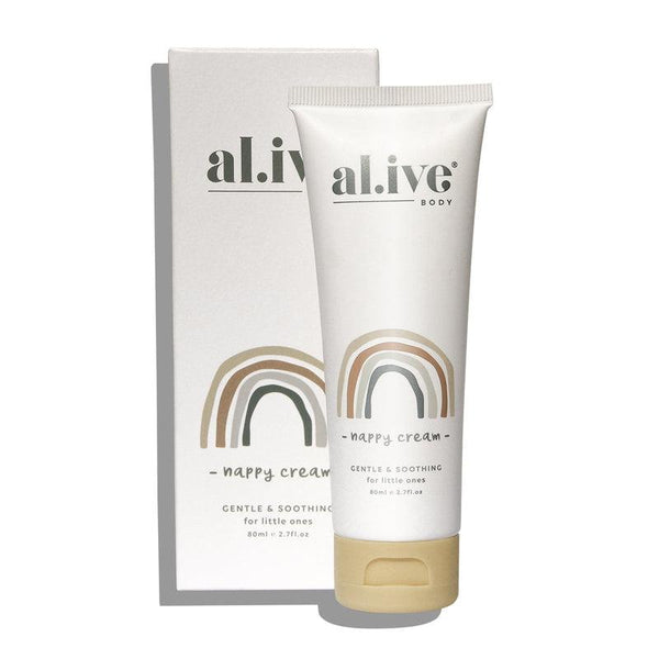 'Al.Ive Body' Baby Nappy Cream



The al.ive body baby Nappy Cream will help you protect and care for your baby’s bottom. Our Nappy Cream is formulated with carefully selected ingredients that wiAl.Ive Body