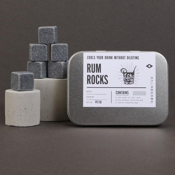 'Mens Society' Rum Rocks Cooling StonesRum Rocks are a great alternative to ice. Drop them in your Rum or any tipple to chill your drink without diluting. Made from 100% Soapstone, which harbours less bacMens Society