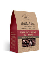 TARALLINI - Kalamata Olive & Thyme - Vegan (125g)