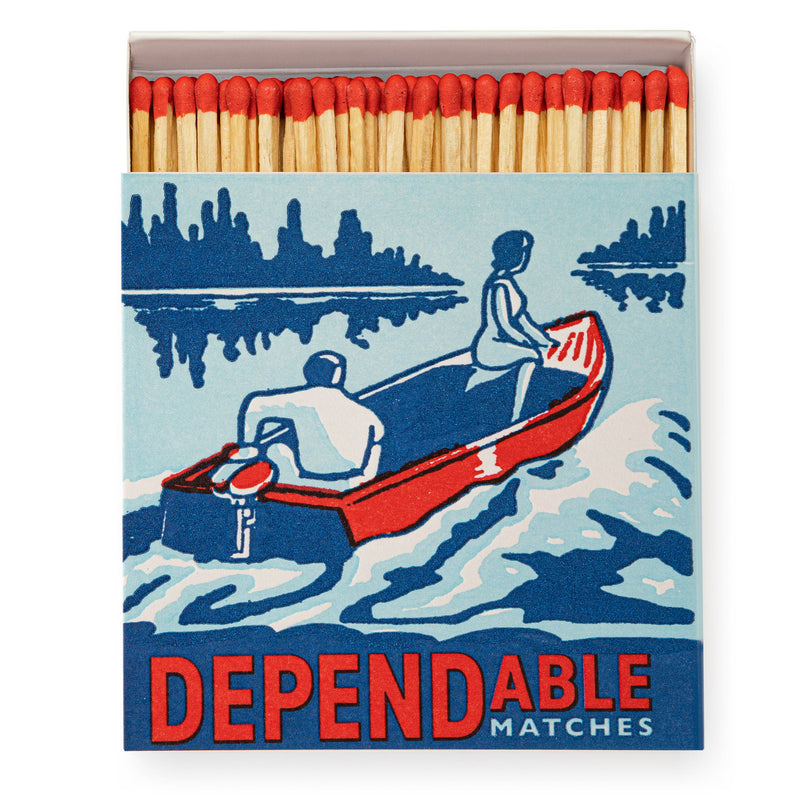 ‘Archivist Gallery’ Dependable Matches Square Matchbox