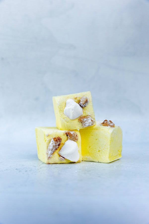 'Cloudy Confections' Lemon Meringue Pie Marshmallows