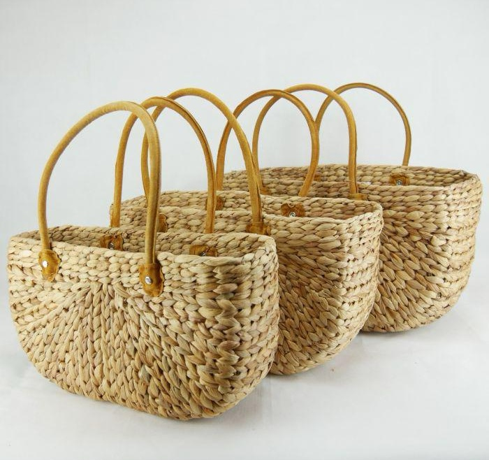 WATER HYACINTH RECTANGLE BASKET