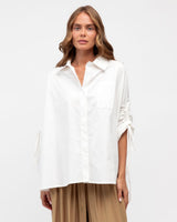Poppy Oversized Cotton Shirt