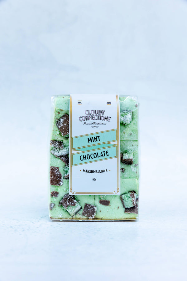 'Cloudy Confections' Mint Chocolate Marshmallows