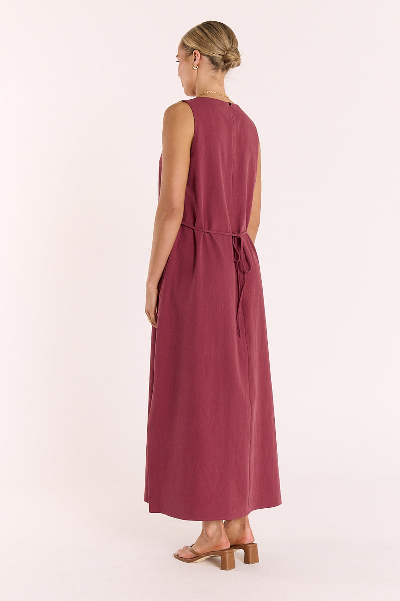 Eleanor Maxi Dress - Wine