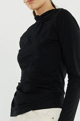 Sophia Twisted Top - Black