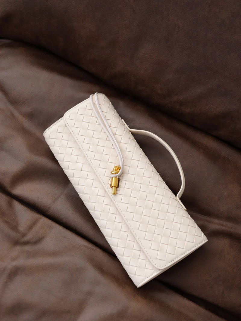 Paloma Clutch Bag - Off White