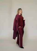 Maddison Jogger - Wine