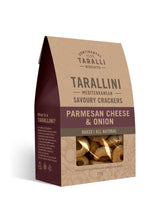 Tarallini Crackers - Parmesan Cheese & Onion (125g)