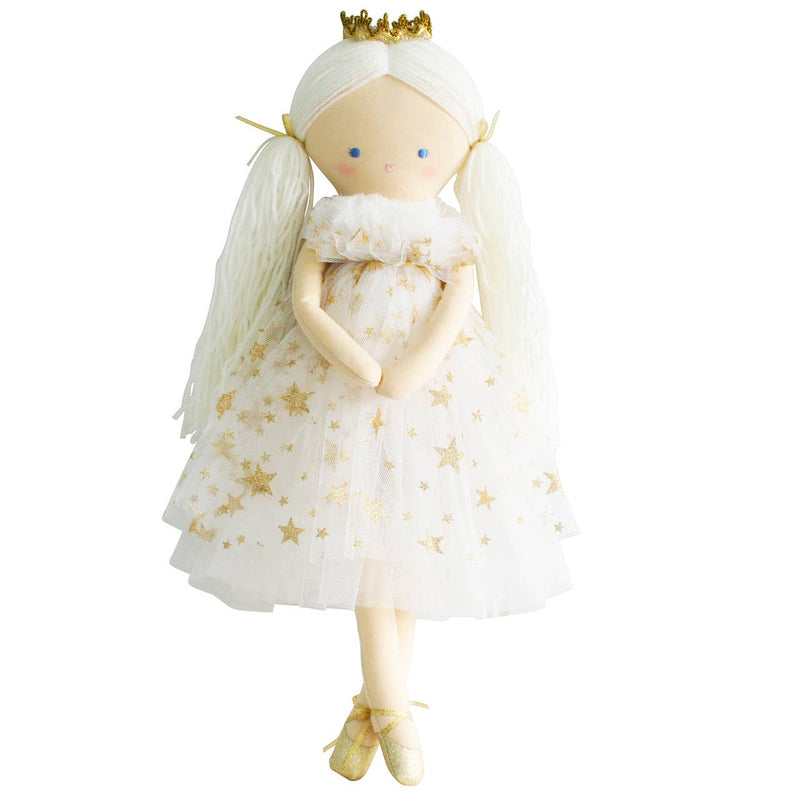 ‘Alimrose’ Penelope Princess Doll - Gold Star Tulle