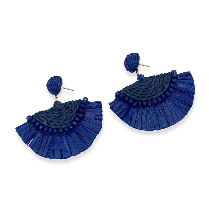 Petra Raffia Earrings