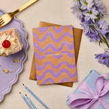 ‘Gabrille & Celine’ Birthday Signature Foil Greeting Card