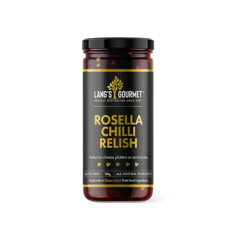 ‘Langs Gourmet’ Premium Rosella Chilli Relish