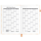 'Fox and Fallow' 2025 Horizontal Planner - Salmon Check