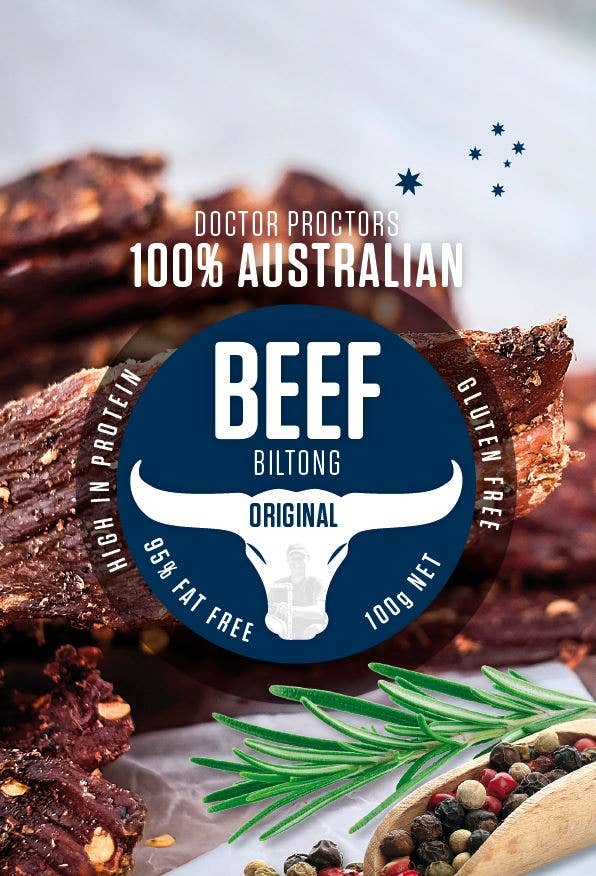 Doctor Proctor's Original Beef Biltong 100g
