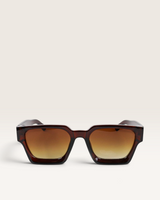 Angels Whisper Accessories - L&S Jury Rectangular Sunglasses in Brown -House of Holabox
