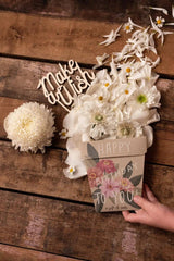 Happy Birthday Zinnia Gift of Seeds (Australia Only)