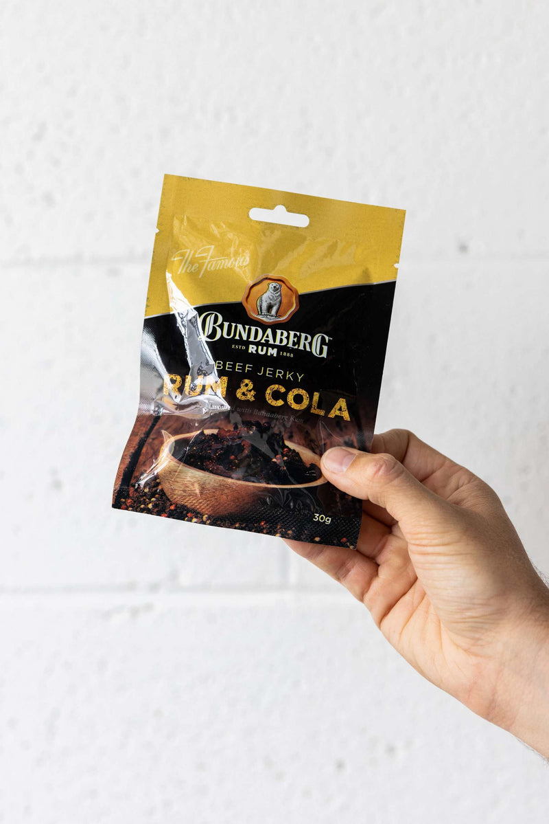 Bundaberg Rum 'Rum & Cola' Beef Jerky 30g