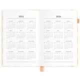 'Fox and Fallow' 2025 Horizontal Planner - Salmon Check