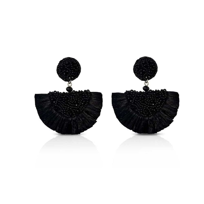 Quinn Raffia Earrings