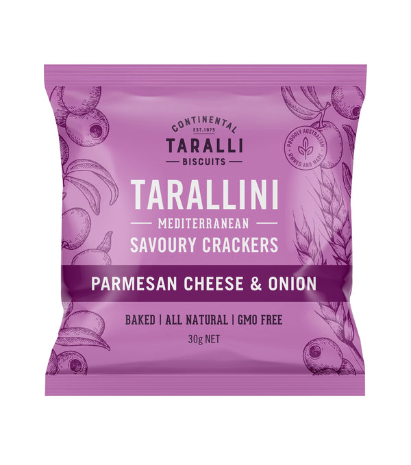 'Tarallini' - Parmesan Cheese & Onion (30g)