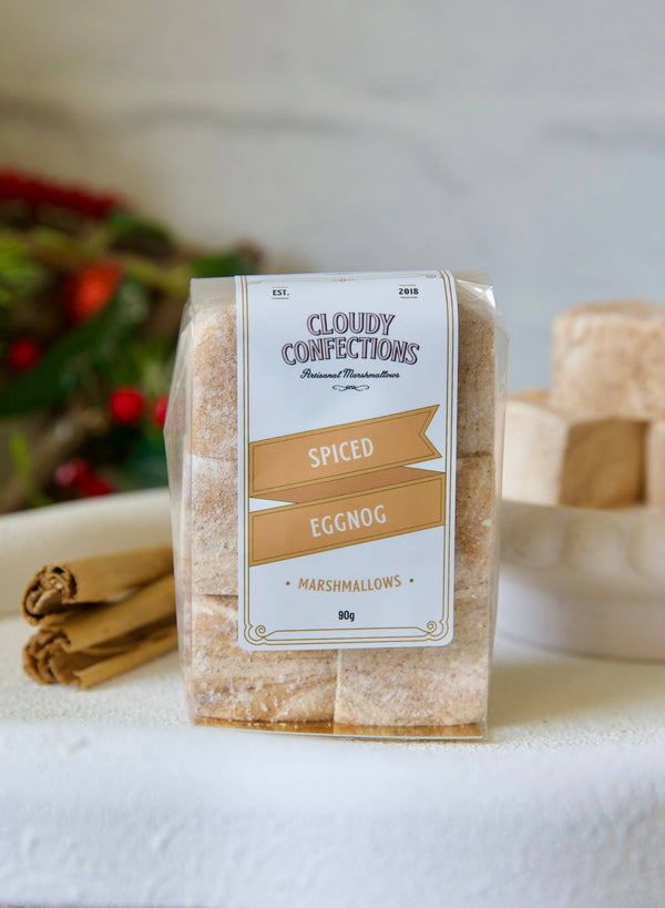 'Cloudy Confections' Eggnog Marshmallows