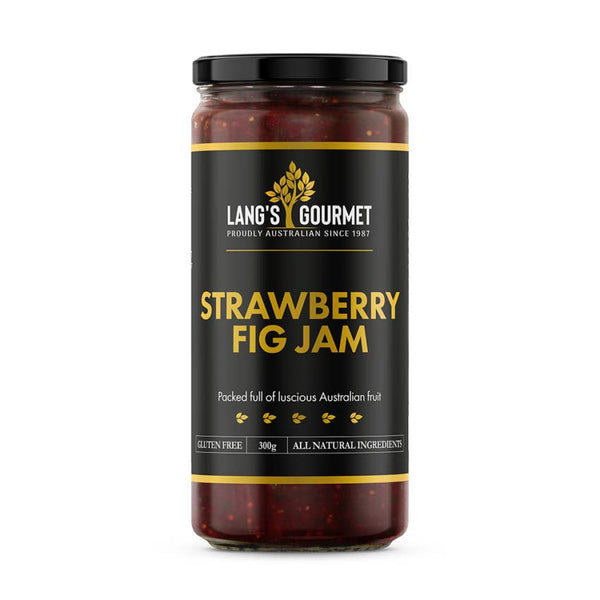 'Lang's Gourmet' Strawberry Fig Jam