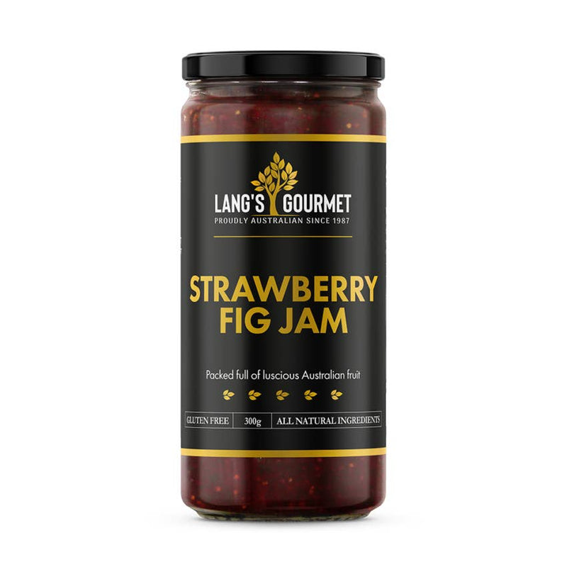 'Lang's Gourmet' Strawberry Fig Jam