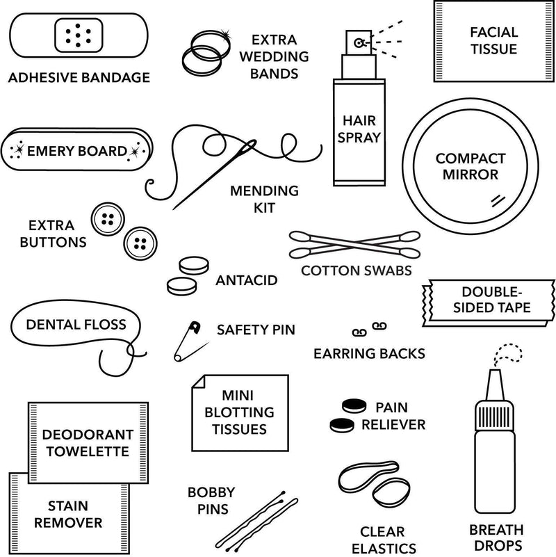 Brides Velvet Minimergency Kit
