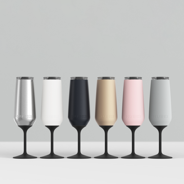 'Huski' Champagne Flute - Assorted Colours