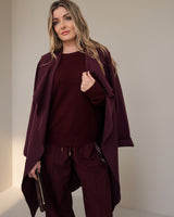 Lana Coatigan - Wine