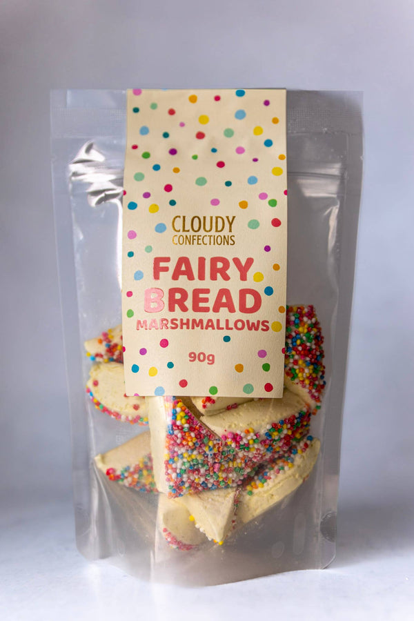 'Cloudy Confections' Fairy Bread Marshmallows