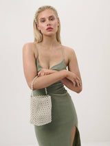 Boba Mini Pearl Bucket Bag