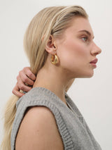 Lauren Coil 18K Gold Plated Earrings