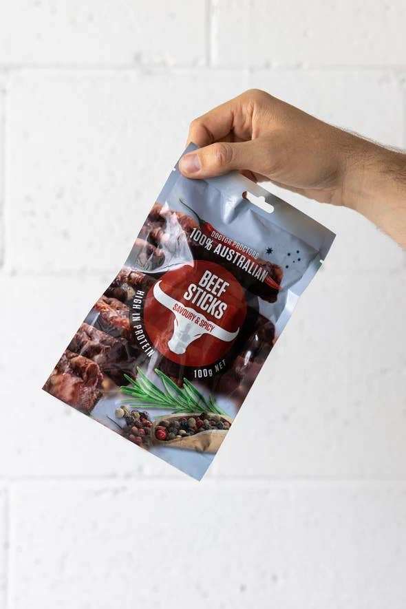 Doctor Proctor's Savoury & Spicy Beef Sticks 100g