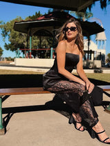 Lee Strapless Pant Set