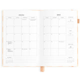 'Fox and Fallow' 2025 Horizontal Planner - Salmon Check