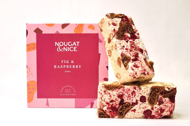 'Nougat and Nice' Fig & Raspberry Nougat