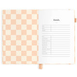 'Fox and Fallow' 2025 Horizontal Planner - Salmon Check