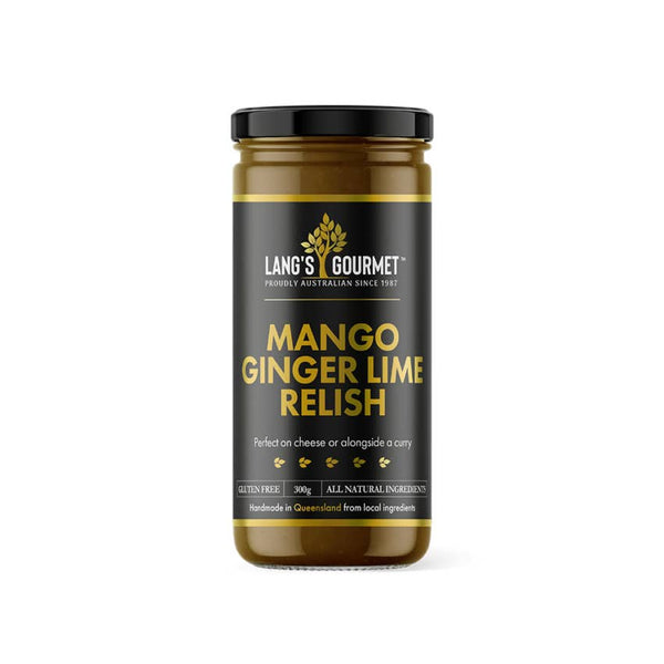 'Lang's Gourmet' Premium  Mango Ginger Lime Relish