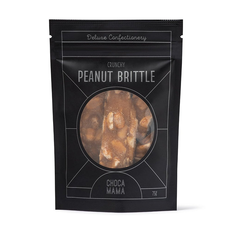 'Chocamama' Black Label Peanut Brittle (75g)