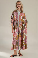 Botanica Dress - Leaf Print